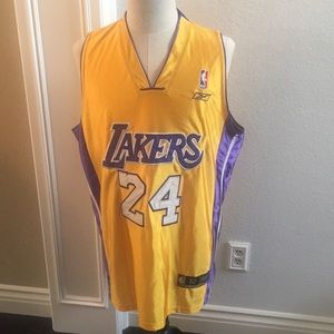 Reebok Kobe purple/gold jersey